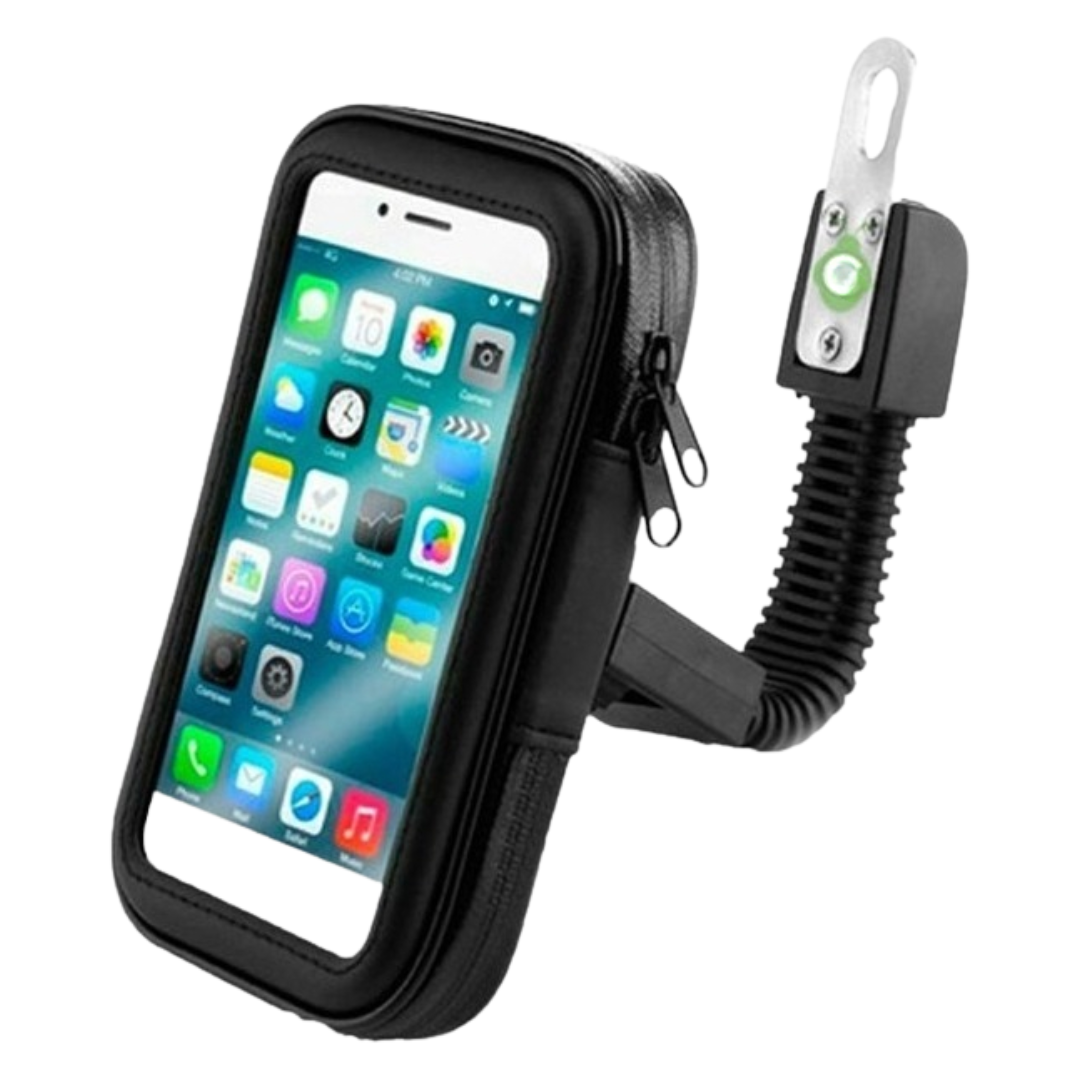 Holder Porta Celular Moto Soporte Para Espejo Retrovisor
