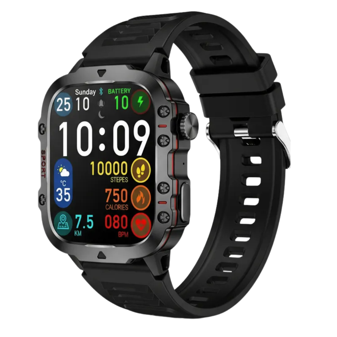 Reloj Inteligente Smartwatch Deportivo  Qx11 44mm Pantalla 1.96