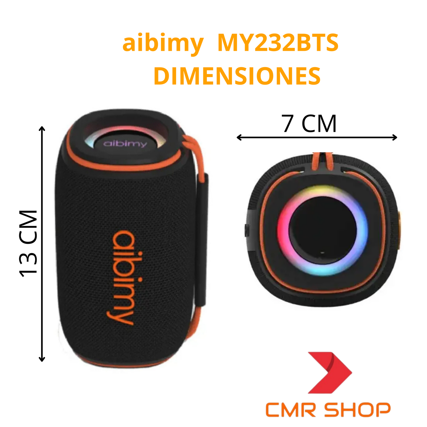 Parlante Aibimy Potente My232bt 10w Portatil Recargable Ipx6