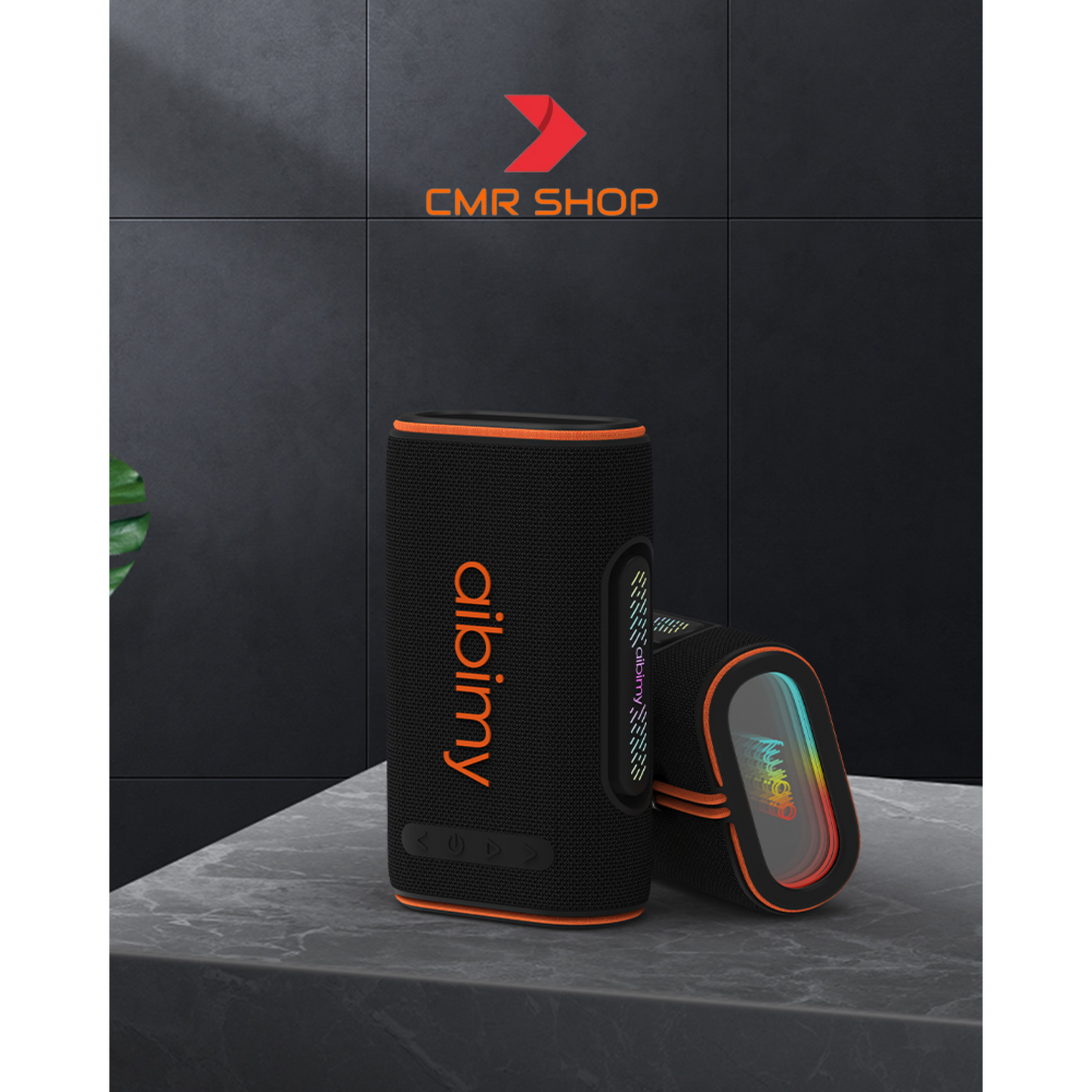 Parlante recargable Aibimy My264bt Portátil Con Bluetooth