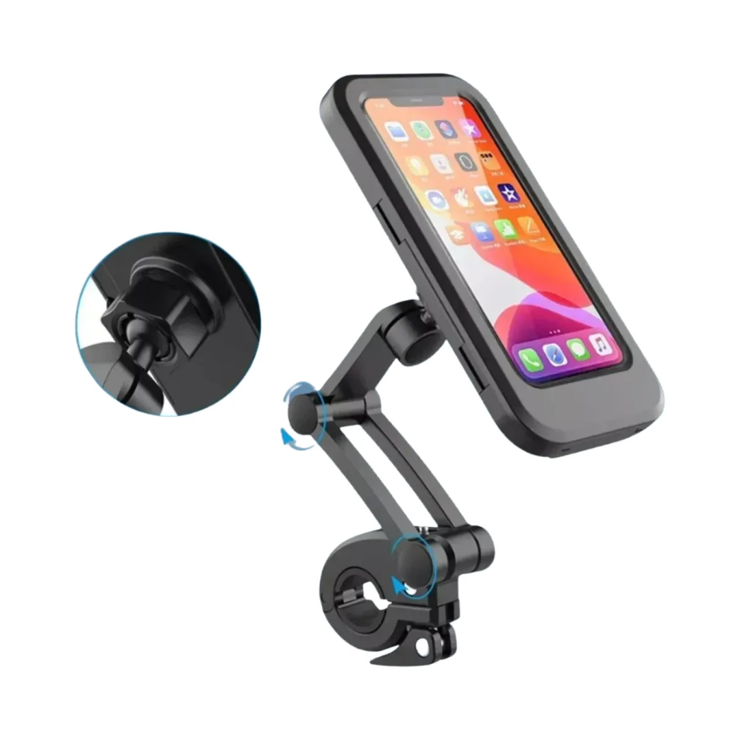 Soporte Holder Porta Celular Impermeable Moto-bicicleta