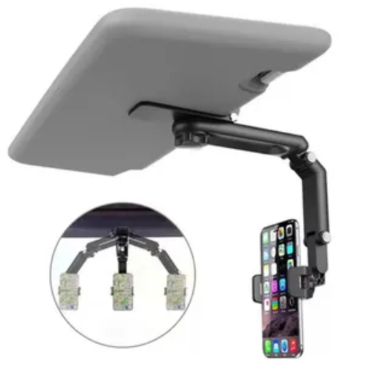 Holder Soporte Celular Ajustable De Parasol Para Carro