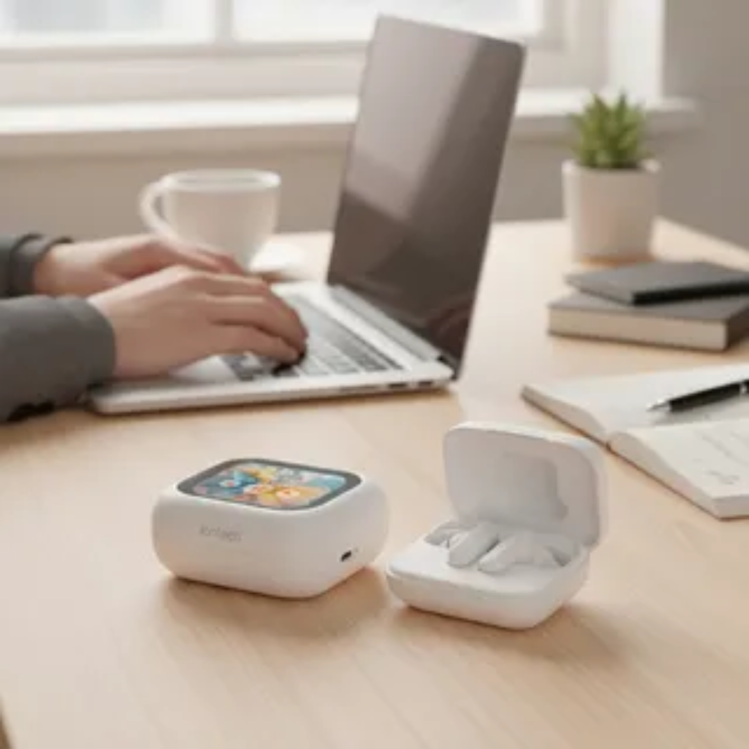 Auriculares Inalambricos  Pantalla tactil Led Anc Enc