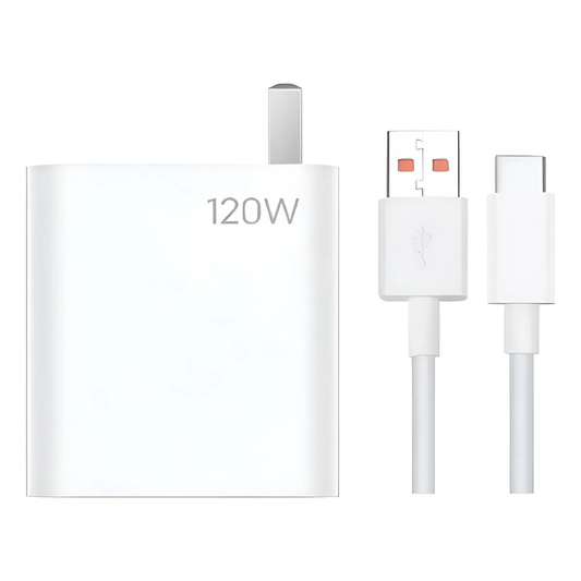 Cargador Carga Rapida 120w Tipo C Aibimy Blanco