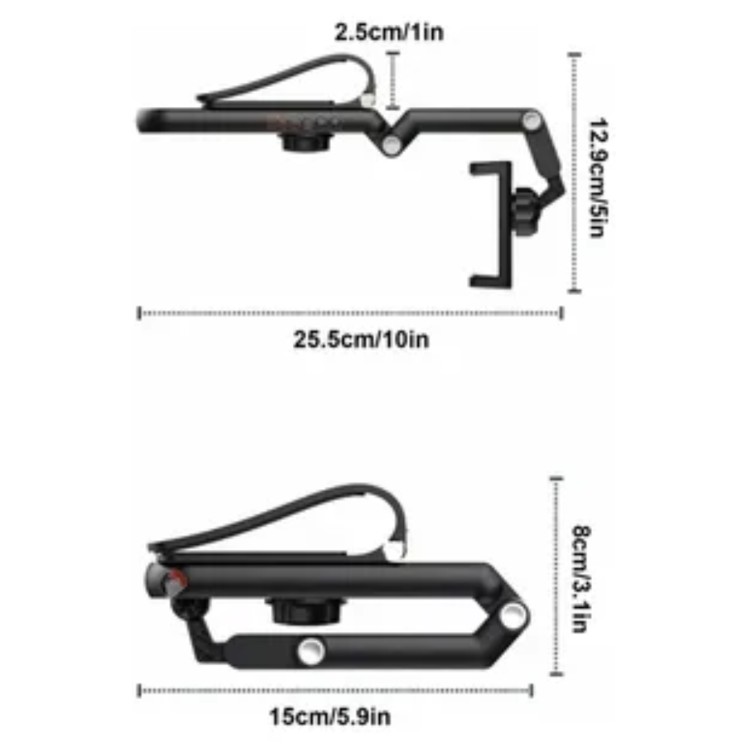 Holder Soporte Celular Ajustable De Parasol Para Carro