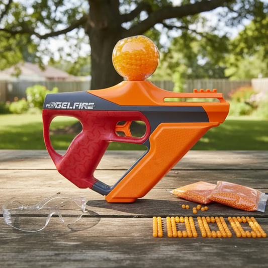 Pistola Blaster Nerf Pro Gelfire Automático Bolas Hidrogel
