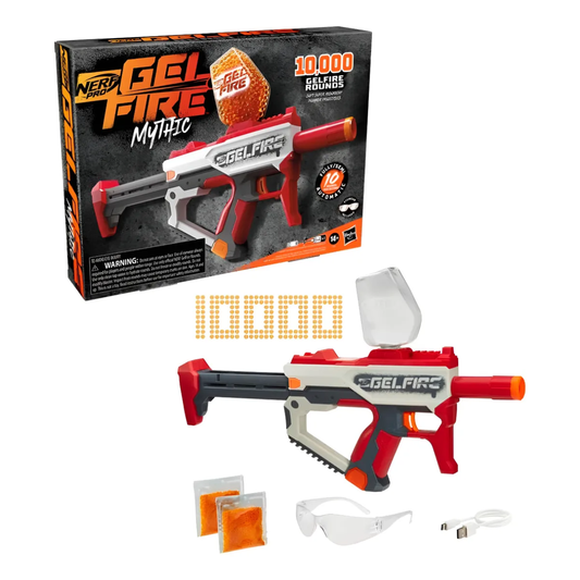 Pistola Nerf Pro Gelfire Automática 10,000 Balas De Hidrogel