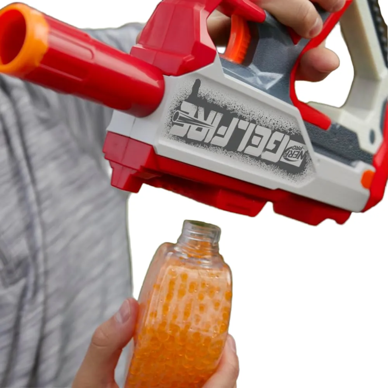 Pistola Nerf Pro Gelfire Automática 10,000 Balas De Hidrogel