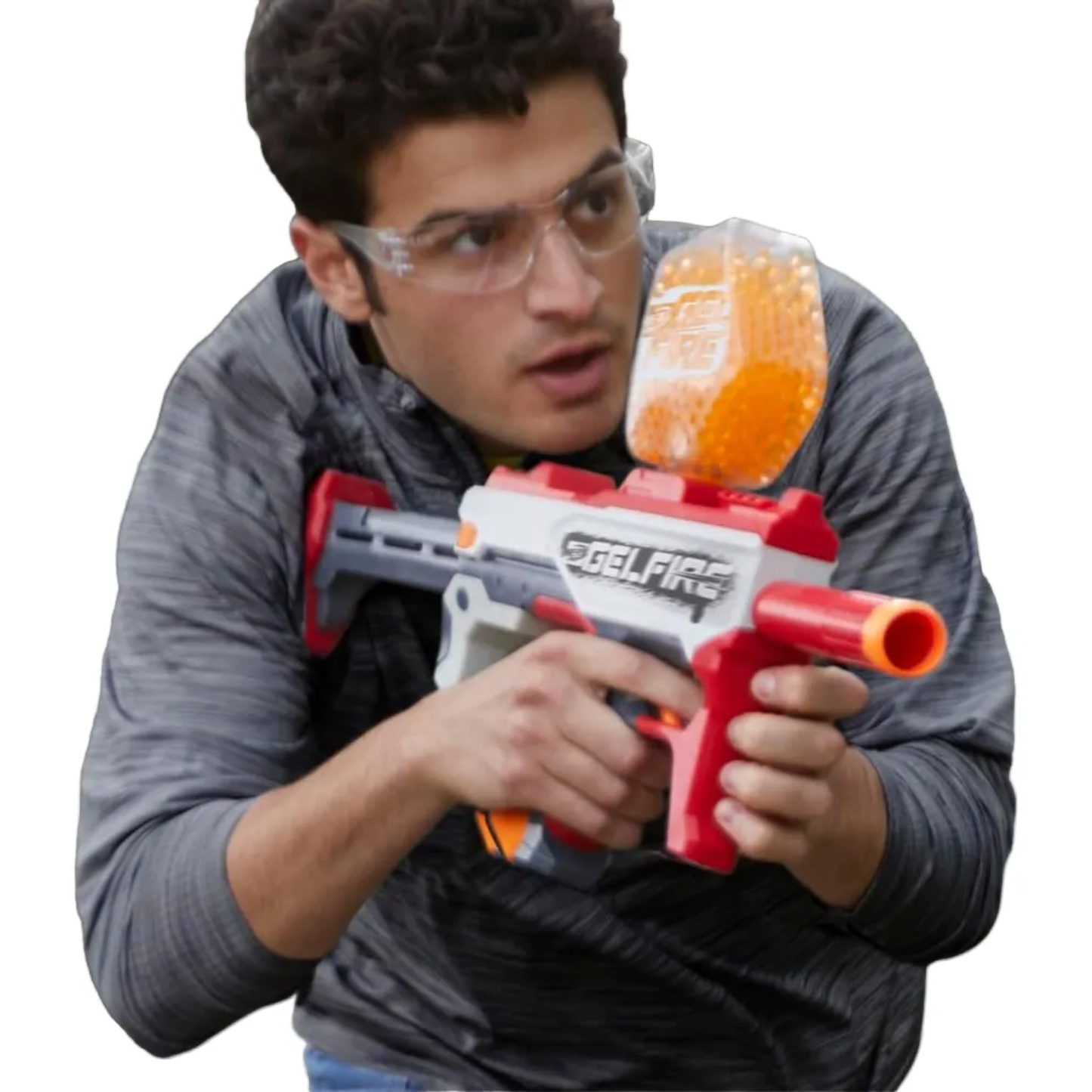 Pistola Nerf Pro Gelfire Automática 10,000 Balas De Hidrogel