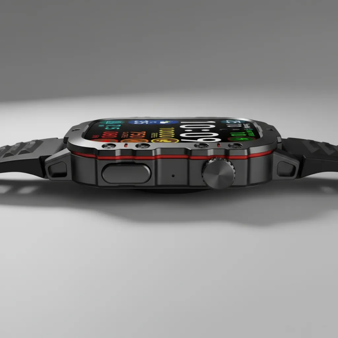 Reloj Inteligente Smartwatch Deportivo  Qx11 44mm Pantalla 1.96