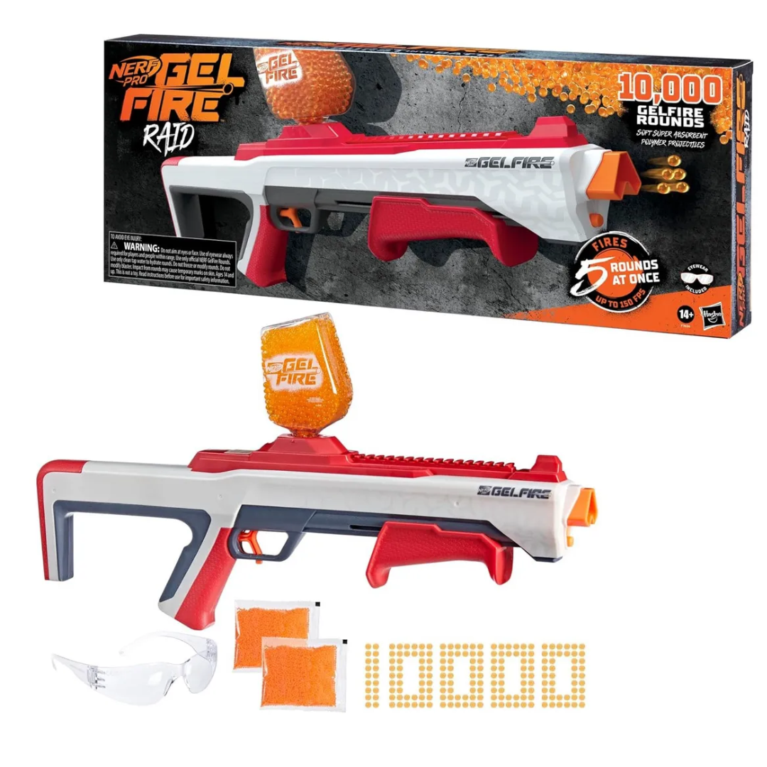Nerf Pro Lanzador De Balas Gel Automático Gel Blaster Gafas