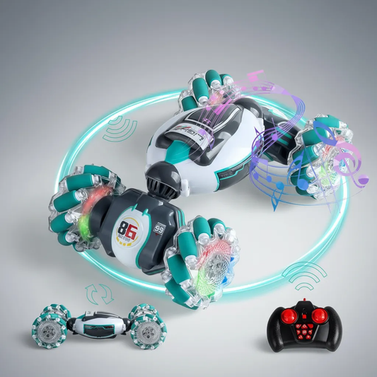 Auto Acrobacia Control Remoto Control Gestos 4wd 2 Controles