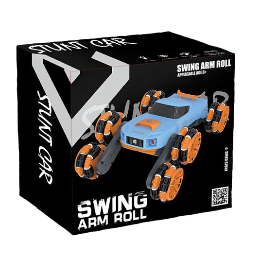 Carro Control Remoto 6wd Giros 360° Recargable 6x6 Arm Roll