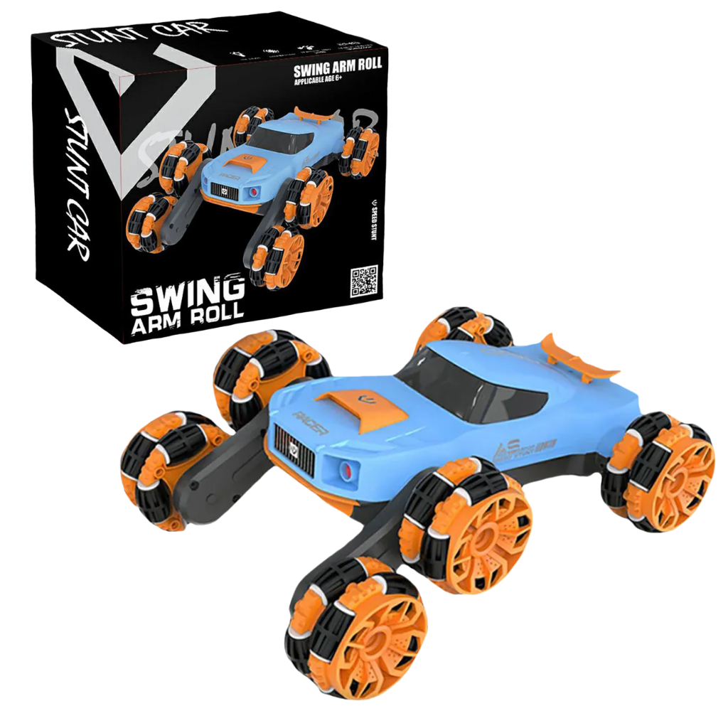 Carro Control Remoto 6wd Giros 360° Recargable 6x6 Arm Roll