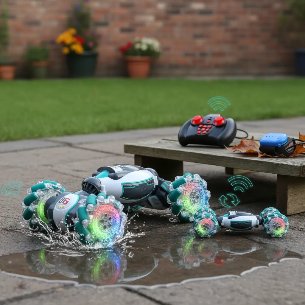 Auto Acrobacia Control Remoto Control Gestos 4wd 2 Controles